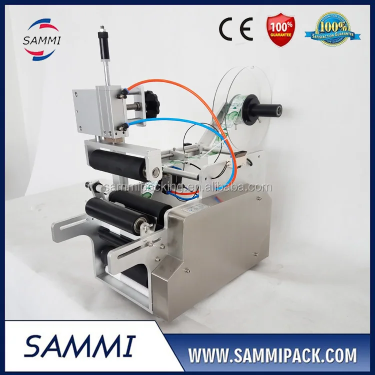 LT-50 Semi-automatic Cylindrical Bottle Labeling Machine