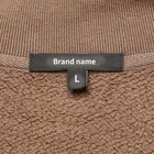 Sweatshirt Vintage Style Pullover OEM High Quality 100% Cotton Fleece Heavy Weight Oversized Mock Neck Sweatshirt