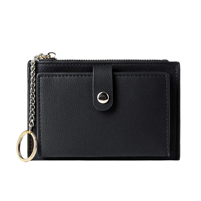 2019 New Female Short Paragraph Loose Wallet Casual Zipper Coin Small Card Package Female Purse, Black, yellow, orange
2019 New Female Short Paragraph Loose Wallet Casual Zipper Coin Small Card Package Female Purse, Black, yellow, orange