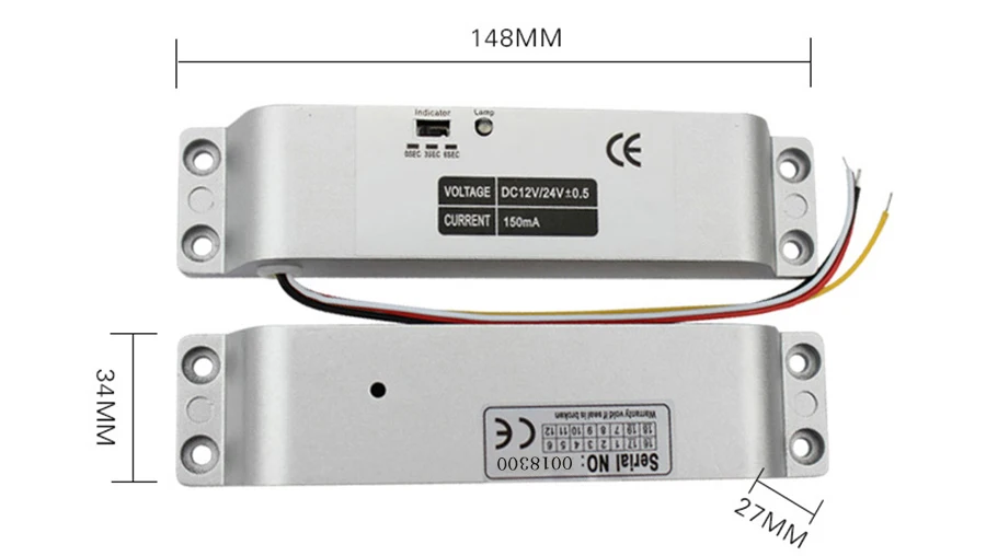 Electric Drop Bolt Lock (2)