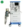 ICU ventilator anesthesia equipment with patient monitor and respirator