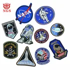 universe custom embroidery design space Planet The Air Force Patches Iron On Embroidered Patch patch