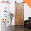 ASICO Solid Wood Interior Sliding Trailer Barn Door For Interior
