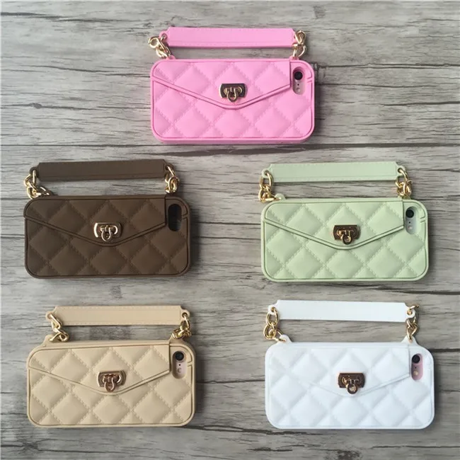 New Luxury Portable brand Wallet Card Pouch Handbag Soft Silicone Phone Cover Case For Iphone 6/6s/7 plus
New Luxury Portable brand Wallet Card Pouch Handbag Soft Silicone Phone Cover Case For Iphone 6/6s/7 plus