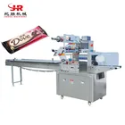 High Output Automatic Chocolate Granola Bar Flow Packing Machine