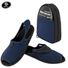 Hot Sale Amazon folding non slip travel hotel slippers with carrying bag for business trip