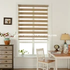Recyclable eco-friendly style bamboo blinds zebra blinds for window
