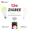 High efficiency e27 zigbee multi-color led bulb 12 watt led lamp bulb with durable led chip aluminum housing wide voltage