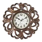 16 inch plastic flower shape Decorate wall clock