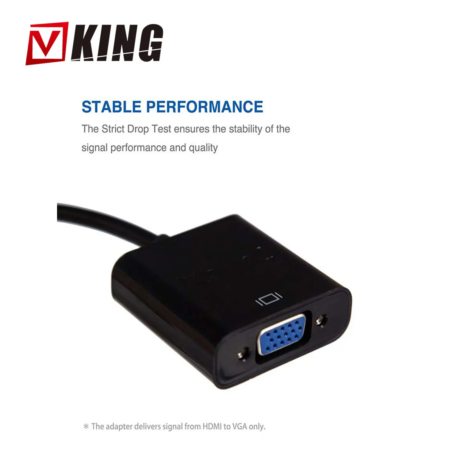 hdmi to vga adapter converter ,support resolutions up to 1920x1080 at 60Hz - ANKUX.COM
