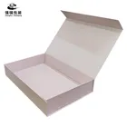 Custom Logo Luxury foldable Gold Rigid Paper Cardboard Clothing Jewelry Pink Gift Packaging Box