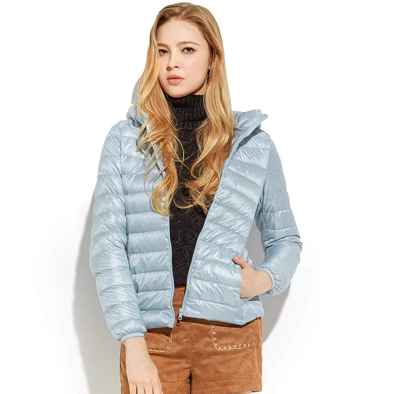 Cheap Wholesale Slim Fit Ultarlight Thin Duck Down Jacket