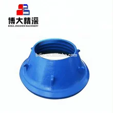 Telsmith 38SBS 44SBS 52SBS concave and mantle spare parts for cone crusher