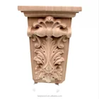 Home Decoration Furniture Parts Antique Carved Wood Corbels