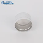 Mental Cap Metal Bottle Caps 25mm Mental Screw Cap Gold Cover Metal Cover Lid For Medicine Bottle Caps