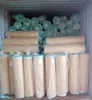 White and green color fiber paint stop roll floor filter for spray booth