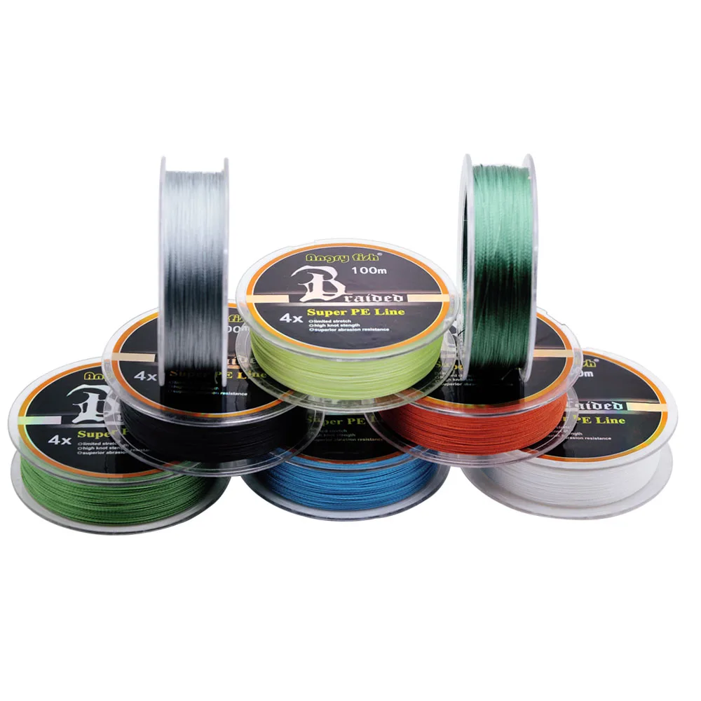 

Manufacturer Fishing Line 4x Strands Braided PE Multi-filament Line 100m, All colors available