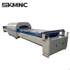 laminating machine with vacuum membrane press production line for woodworking