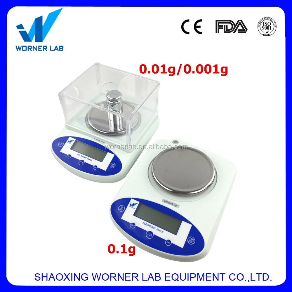 China lab Sensitive 0.001g precision digital analytical balance
