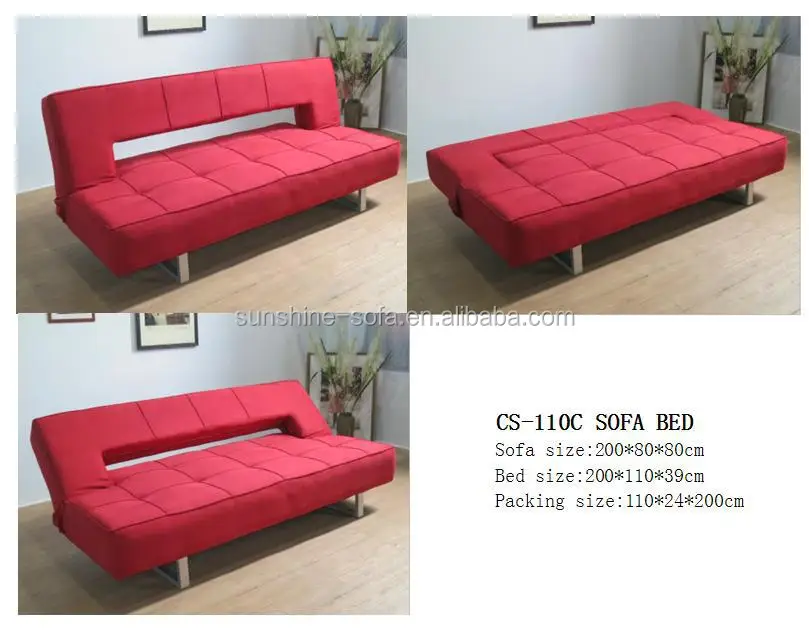 Source Barato y alta calidad hermosa tela cama plegable muebles el hogar on m.alibaba.com