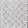 Carrara White Natural Marble Stone Hexagon Waterjet Lantern Shaped Mosaic Tiles for Kitchen Backsplash Bathroom Floor Wall