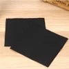 100% wood pulp black napkins 2 ply single color napkins