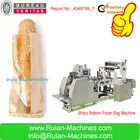 Sharp Bottom Paper Bags Maker Machine For bread