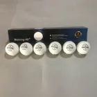 KINGNIK 1 Star 40+ plastic white table tennis ball (customized logo available)