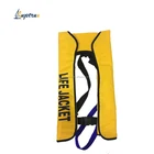 inflatable marine life jacket with 33g CO2 gas cylinder