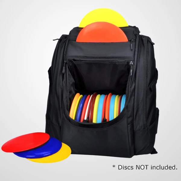Factory Direct Discs Durable Portable Disc Golf Backpack Bag- Black With 25-30 Discs Capacity
Factory Direct Discs Durable Portable Disc Golf Backpack Bag- Black With 25-30 Discs Capacity