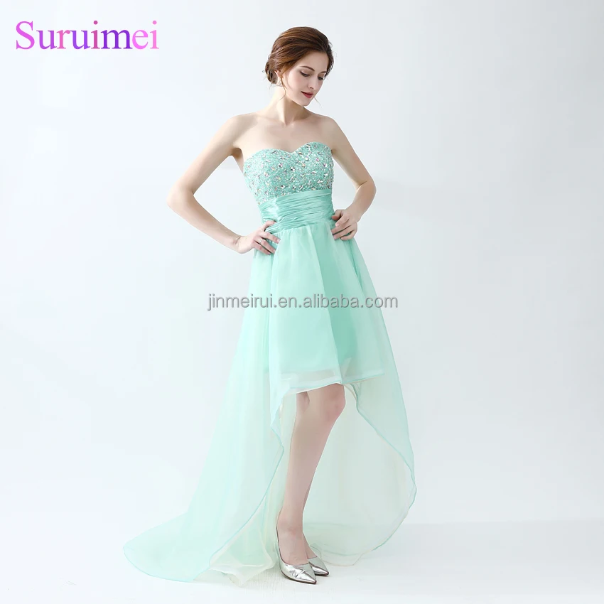 100% Real photos High Low Mint Green Prom Dresses 2017 Wholesale Gorgeous Cheap Prom Gowns Made in China, Customized
100% Real photos High Low Mint Green Prom Dresses 2017 Wholesale Gorgeous Cheap Prom Gowns Made in China, Customized