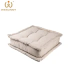 Floor design white color outdoor egg chair chaise cushion cover