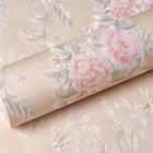 elegant living room soundproof nonwoven 3d design wallpaper roll