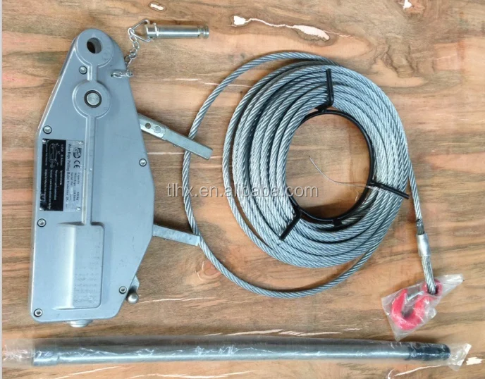 Robust Tirfor Hoist Ton Tirfor Winch Manual With 20 Meter, 41 OFF