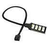 Hot Selling 1 to 5 Molex TX4 PWM CPU Cooler Case / Chasis Cooling 4pin Fan HUB