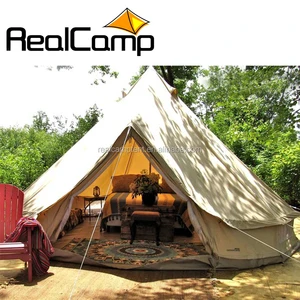 realcamp wedding heavy duty tent family outdoor waterproof bell