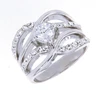 Fashion jewelries 925 sterling silver new design AAA cz rings