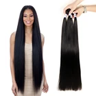 2019 GS Virgin raw Brazilian human hair bundles straight 52 long Burmese wholesale cuticle aligned 8-40 Inch weave vendor