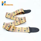 Durable Polyester and Leather Guitar Strap Accessory Many Colors