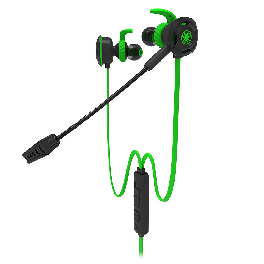 GlobalCrown G30 Bass Gaming Headset w/ Detachable Microphone PC Stereo Game Earphone, Black, green, red
GlobalCrown G30 Bass Gaming Headset w/ Detachable Microphone PC Stereo Game Earphone, Black, green, red
