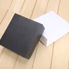 Custom high quality white textured linen paper gift box