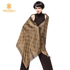2017 Wensli Brand Silk Organza Shawl Indian Cashmere Shawls Long Shawl
