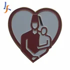 Wholesale Promotional Cheap Custom Logo Metal angel wings Pin Badge