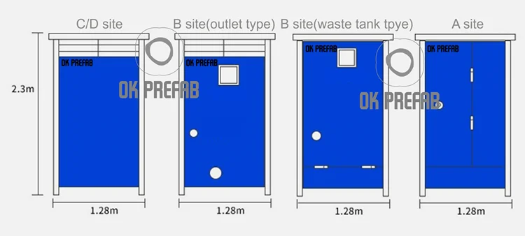 portable toilets