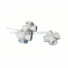 Plastic injection PVC pipe joint system