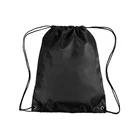 custom printing 210D polyester drawstring bag