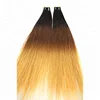 Wholesales Double Drawn Ombre Brazilian Tape Hair Extensions Machine