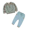Stock Lot Winter Kids Clothes Used Cotton Clothing Sets From China Supplier