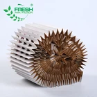 HVAC Cardboard Kraft Folding Spray Booth Pleated Dust Collector filter cloth fiberglass cotton roll Andrea Filters Paper