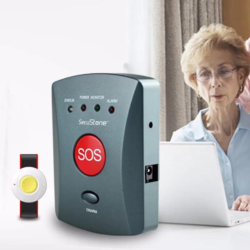 Bracelet Emergency calling and sms 4g Alarm for Elderly Children security emergency SOS Panic Button alarm system
